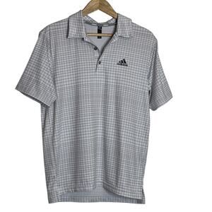 Adidas Men’s Activewear UV Protection White Gray Size S